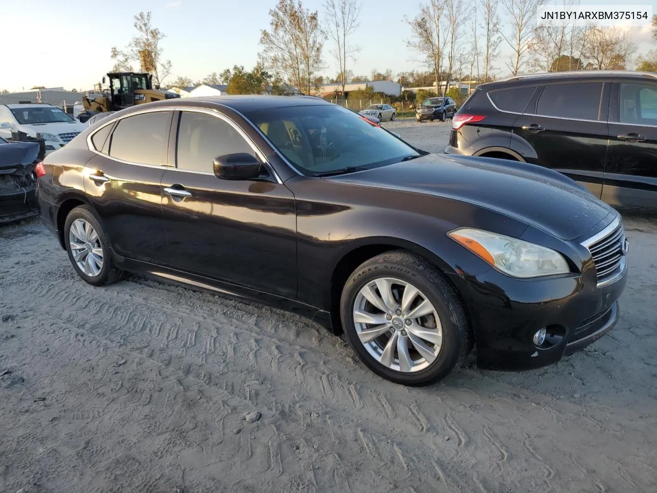 2011 Infiniti M37 X VIN: JN1BY1ARXBM375154 Lot: 77981324