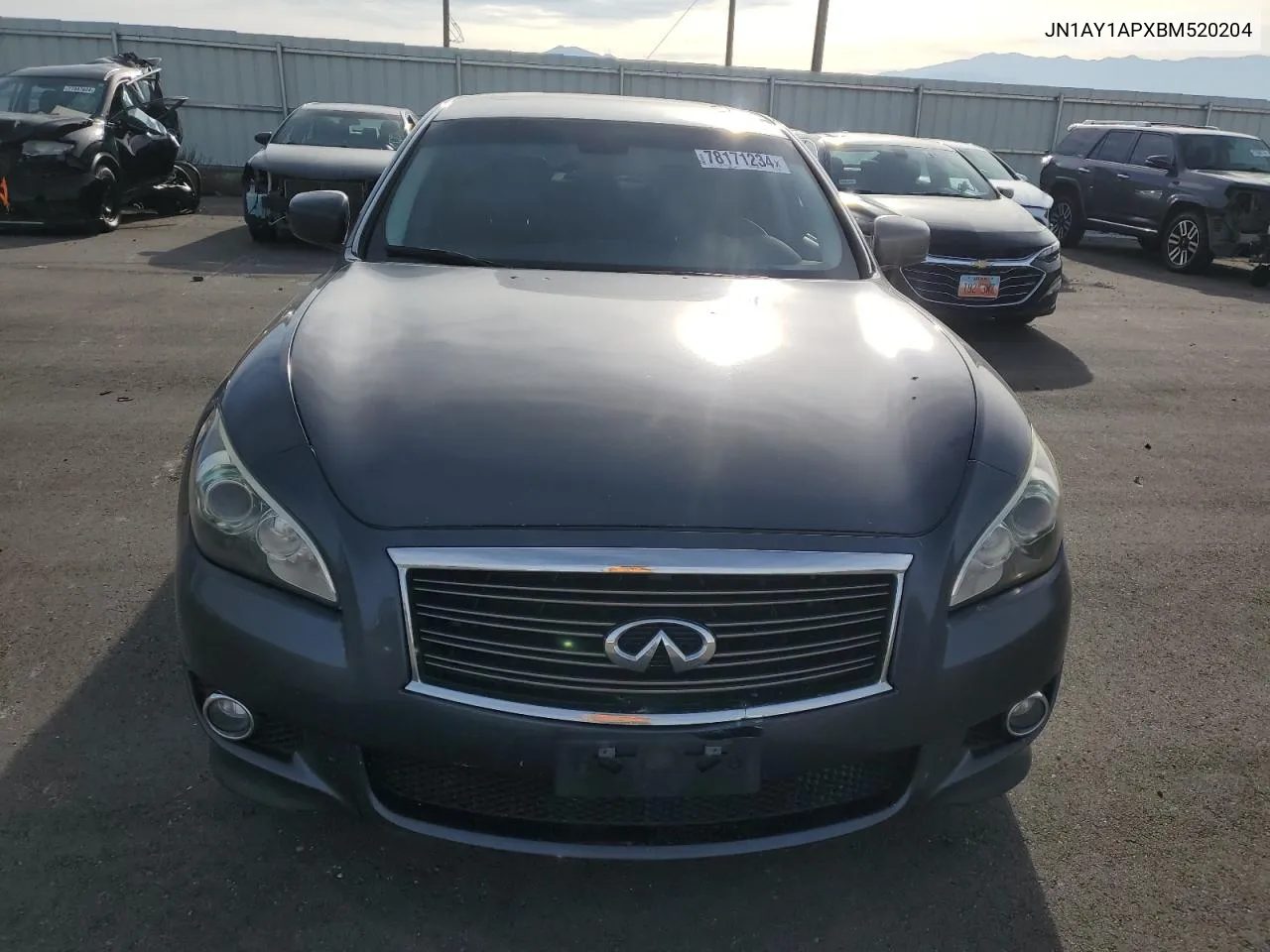 2011 Infiniti M56 VIN: JN1AY1APXBM520204 Lot: 78171234