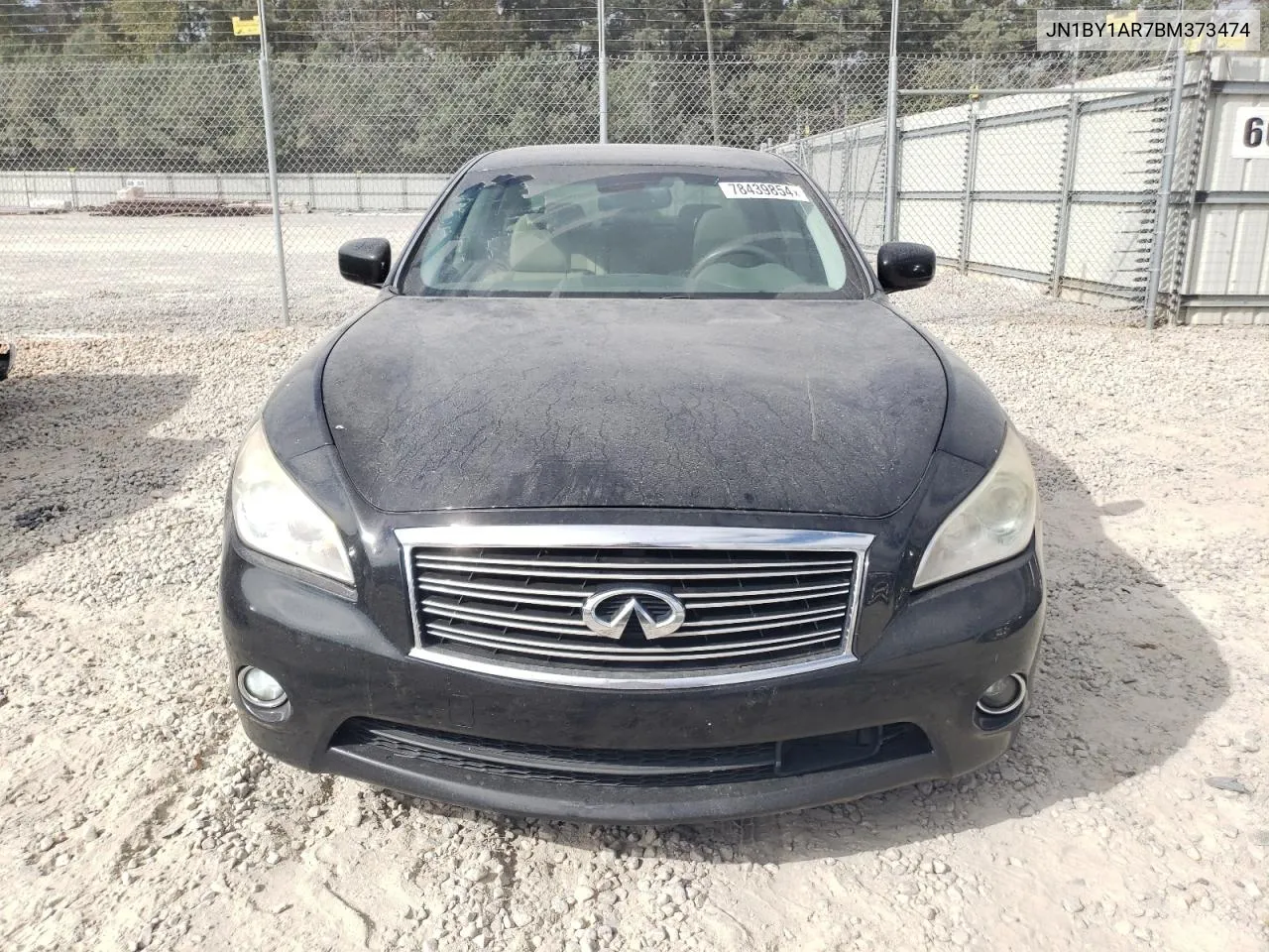 2011 Infiniti M37 X VIN: JN1BY1AR7BM373474 Lot: 78439854