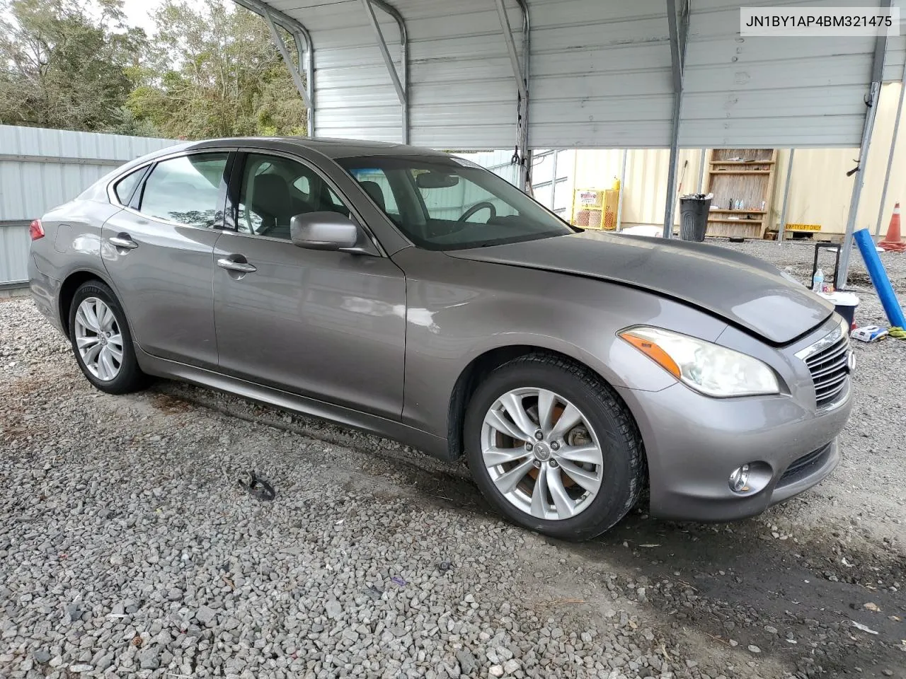 2011 Infiniti M37 VIN: JN1BY1AP4BM321475 Lot: 78533684