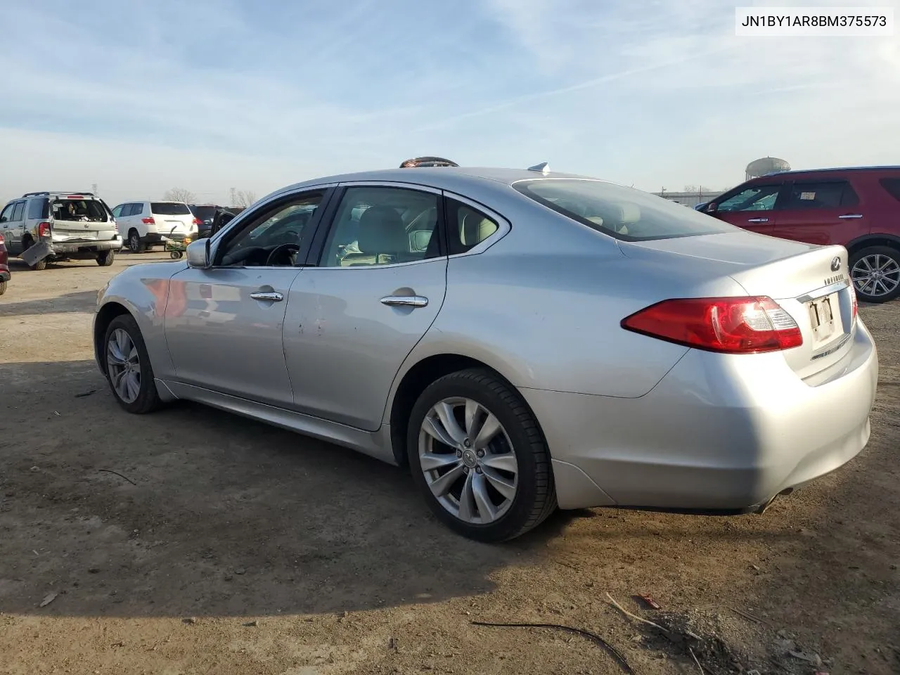 2011 Infiniti M37 X VIN: JN1BY1AR8BM375573 Lot: 78579634