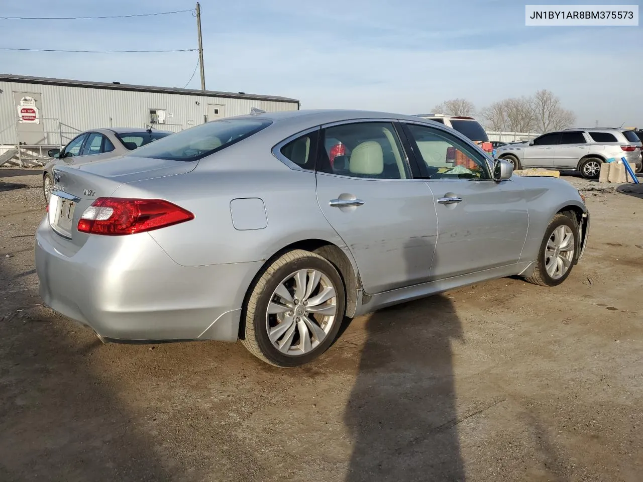 2011 Infiniti M37 X VIN: JN1BY1AR8BM375573 Lot: 78579634