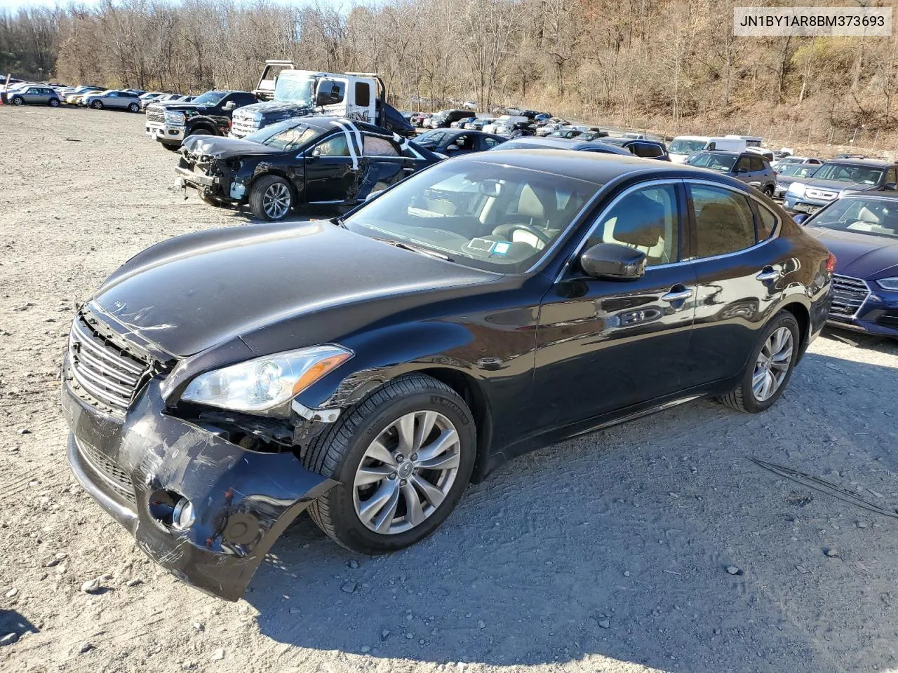 2011 Infiniti M37 X VIN: JN1BY1AR8BM373693 Lot: 80123764