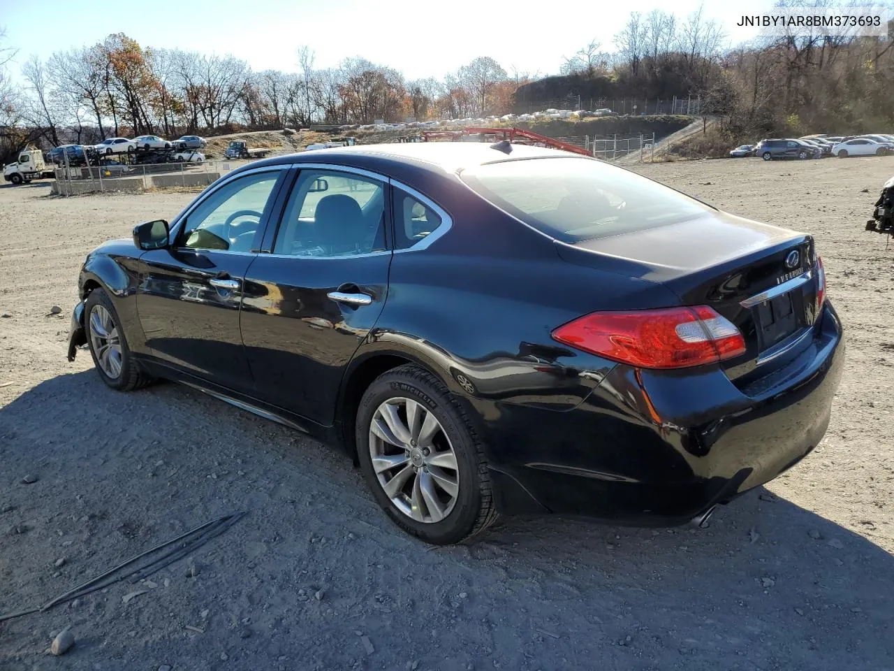 2011 Infiniti M37 X VIN: JN1BY1AR8BM373693 Lot: 80123764