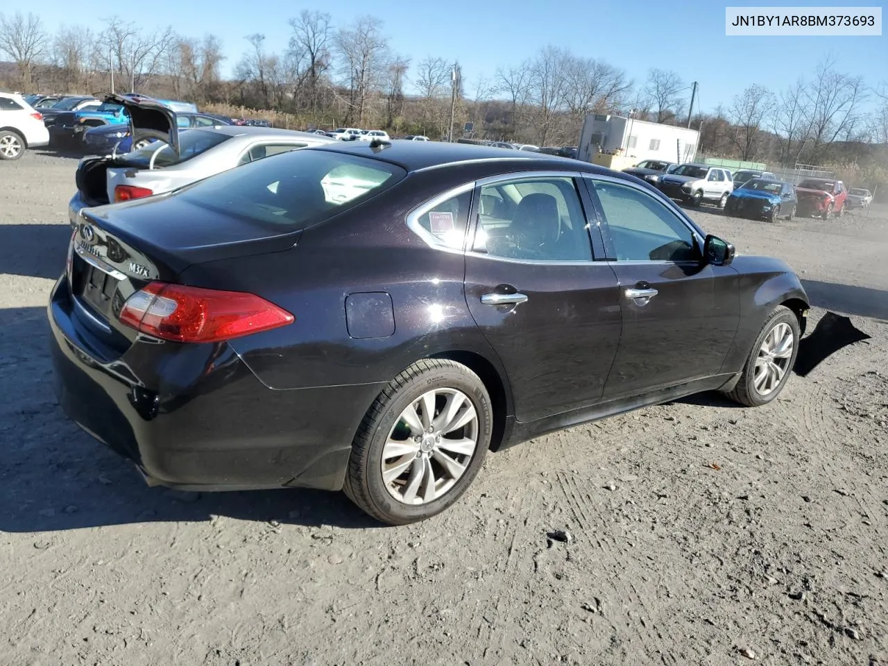 2011 Infiniti M37 X VIN: JN1BY1AR8BM373693 Lot: 80123764