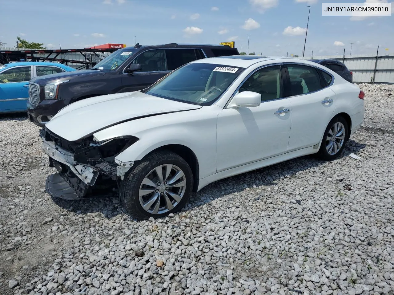 2012 Infiniti M37 X VIN: JN1BY1AR4CM390010 Lot: 57322484