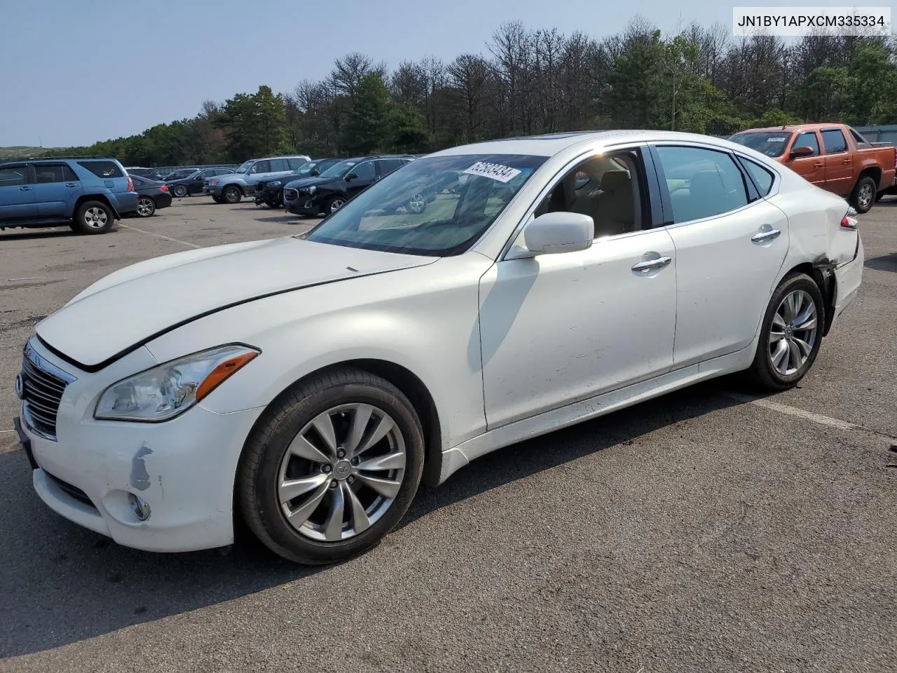 2012 Infiniti M37 VIN: JN1BY1APXCM335334 Lot: 62503434