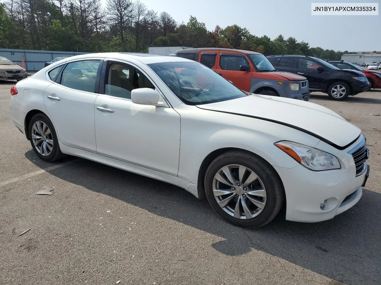 2012 Infiniti M37 VIN: JN1BY1APXCM335334 Lot: 62503434