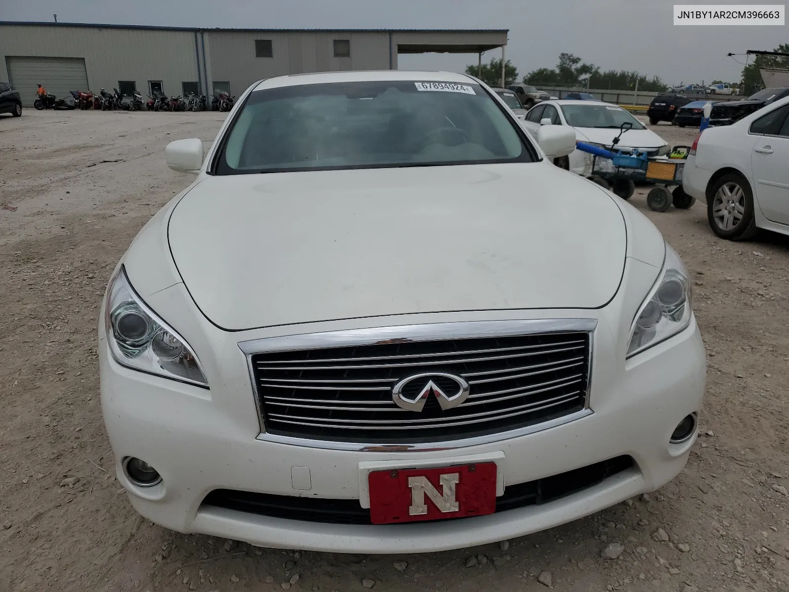 2012 Infiniti M37 X VIN: JN1BY1AR2CM396663 Lot: 67894924