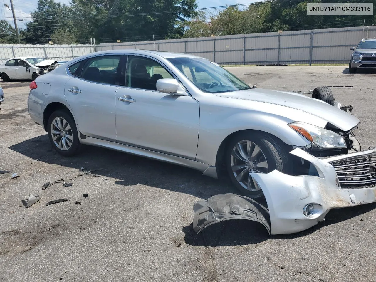 2012 Infiniti M37 VIN: JN1BY1AP1CM333116 Lot: 68838294