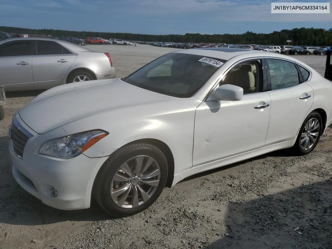 2012 Infiniti M37 VIN: JN1BY1AP6CM334164 Lot: 69797154