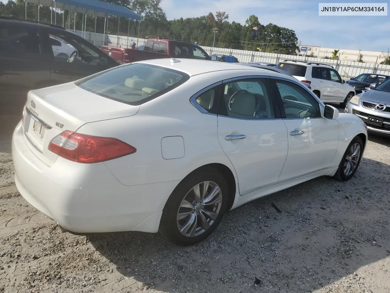 2012 Infiniti M37 VIN: JN1BY1AP6CM334164 Lot: 69797154