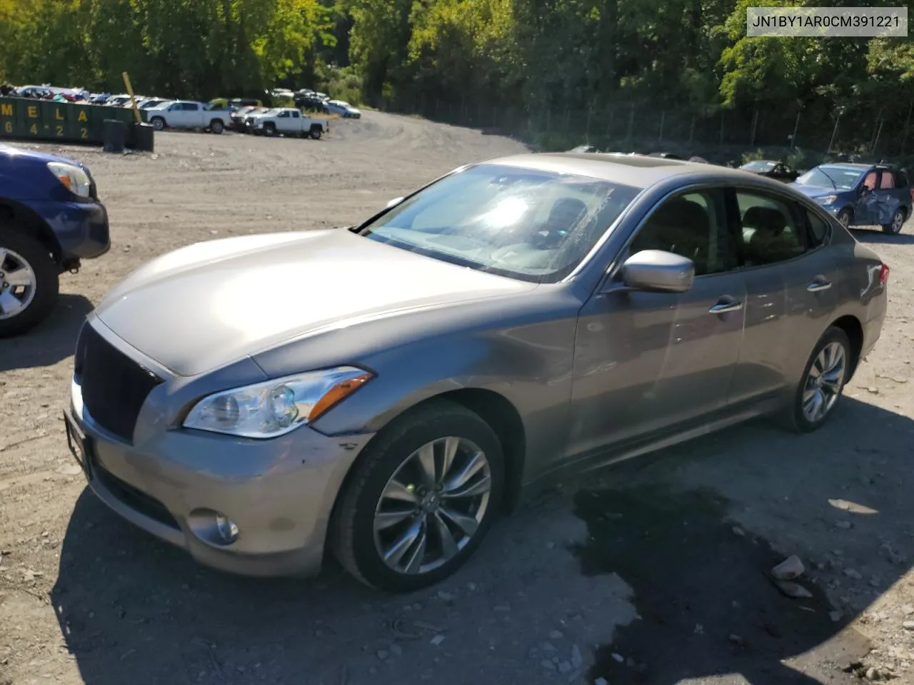 2012 Infiniti M37 X VIN: JN1BY1AR0CM391221 Lot: 71058034