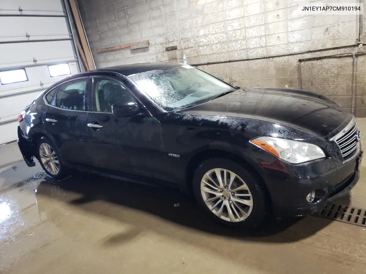 2012 Infiniti M35H VIN: JN1EY1AP7CM910194 Lot: 72003524