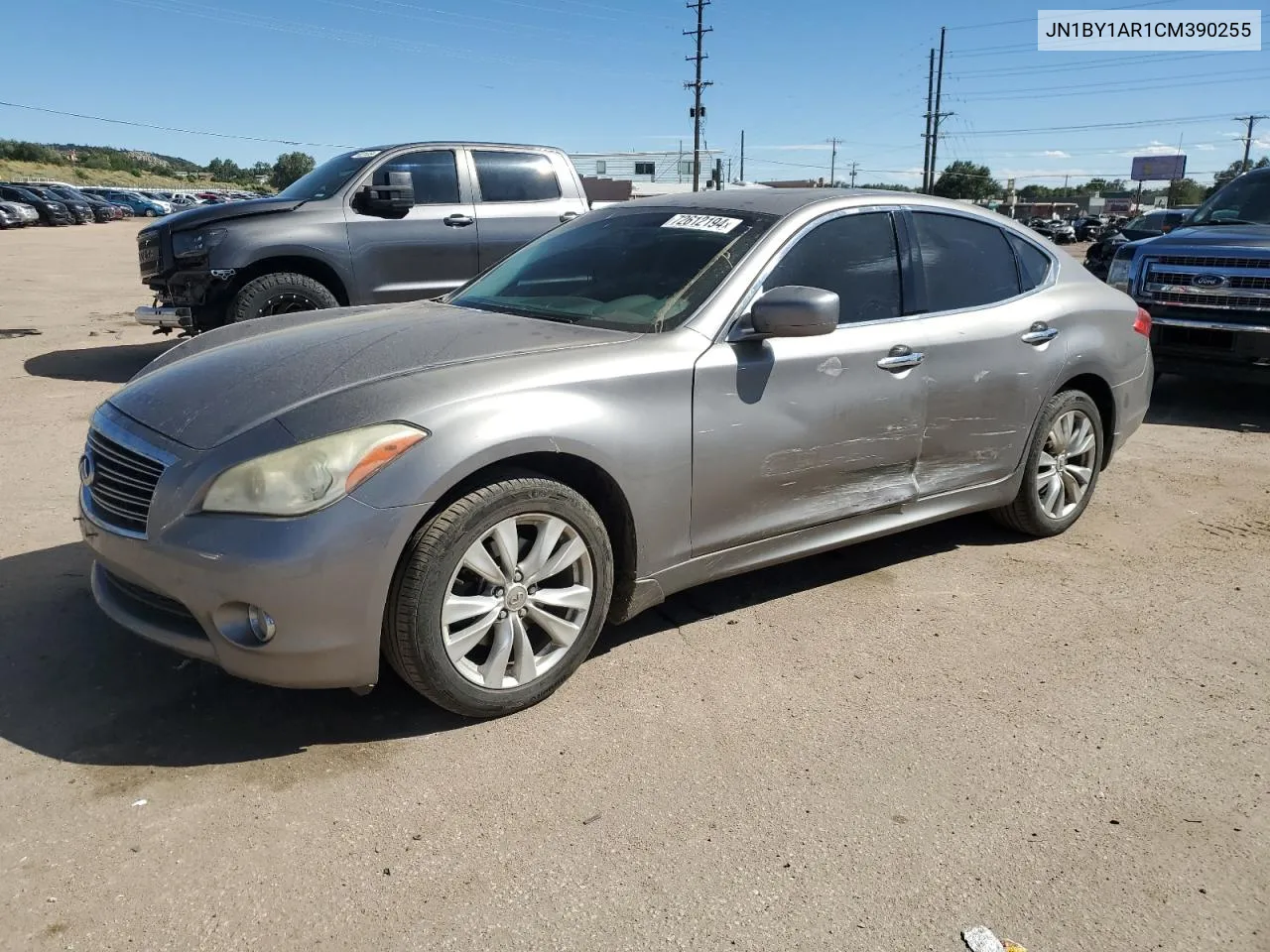 2012 Infiniti M37 X VIN: JN1BY1AR1CM390255 Lot: 72612194