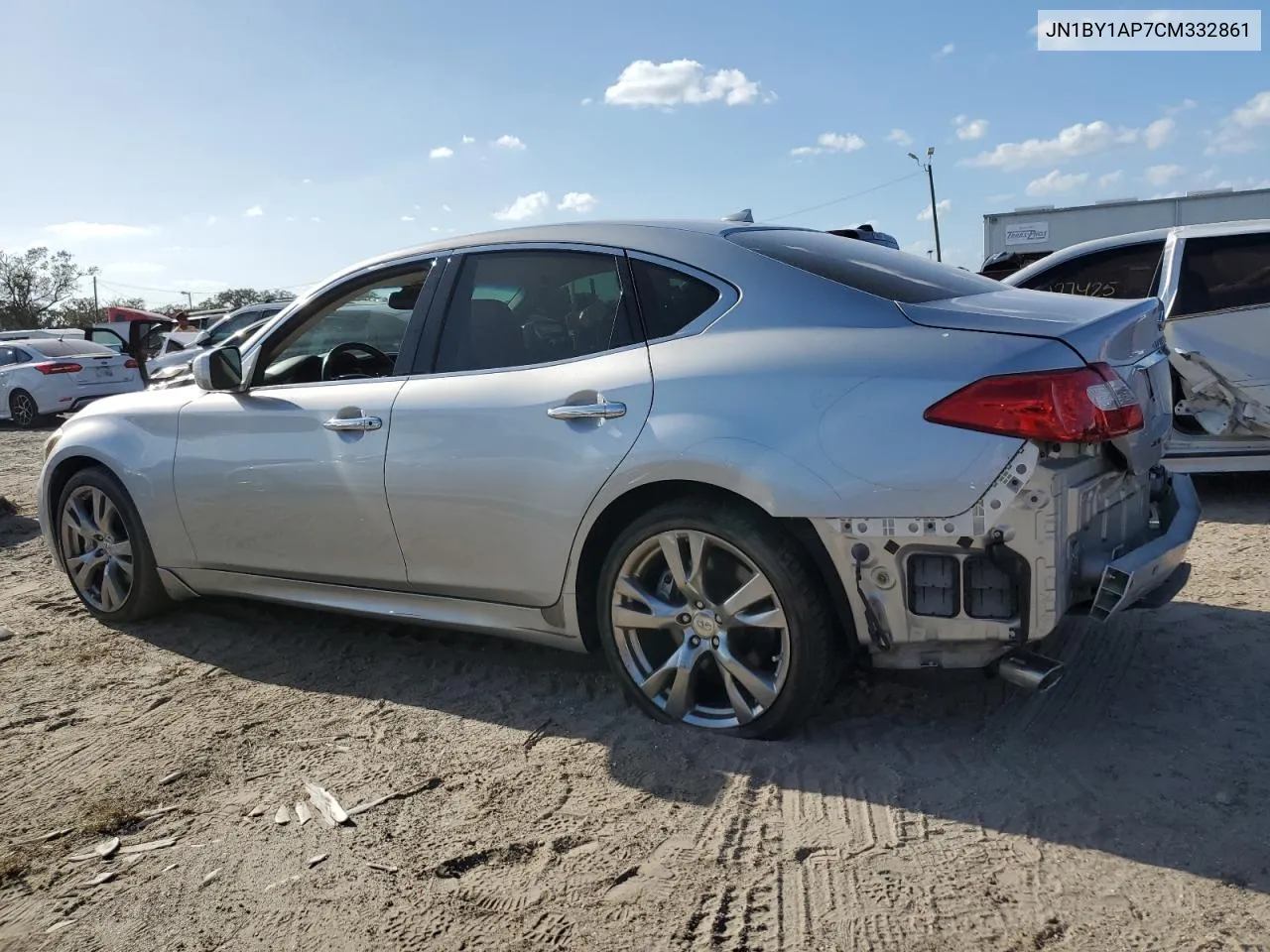 2012 Infiniti M37 VIN: JN1BY1AP7CM332861 Lot: 74978954