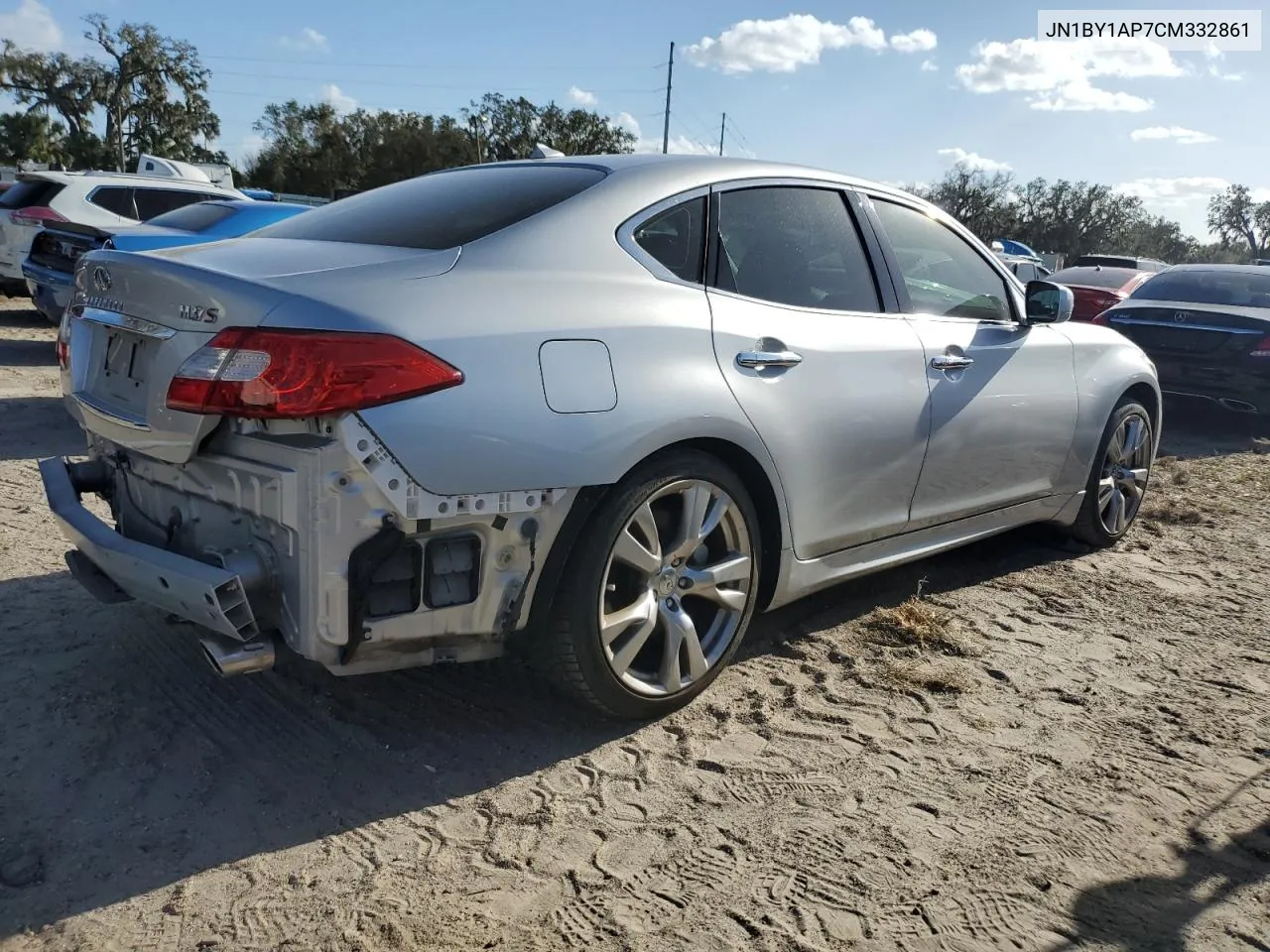 2012 Infiniti M37 VIN: JN1BY1AP7CM332861 Lot: 74978954