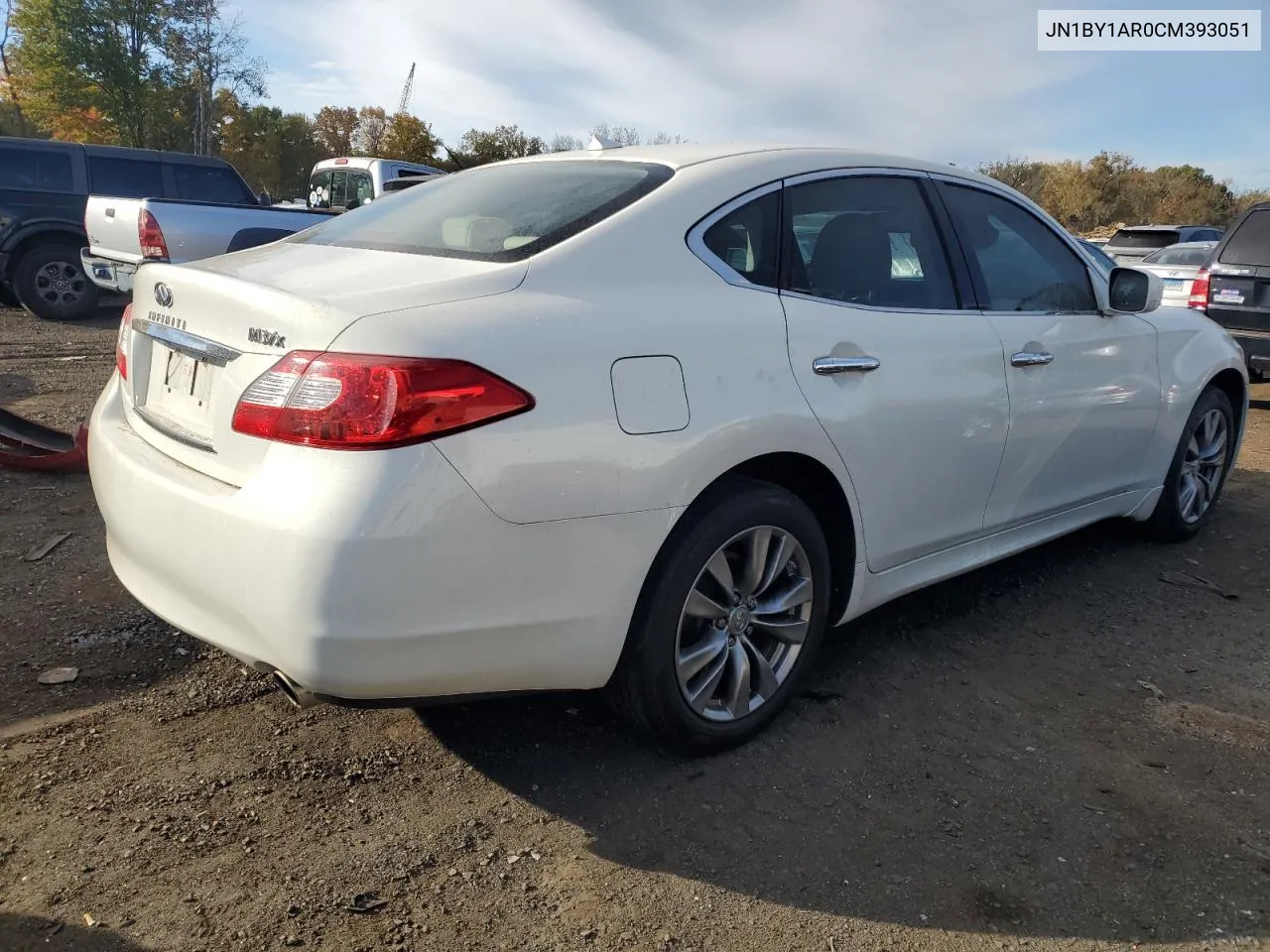 2012 Infiniti M37 X VIN: JN1BY1AR0CM393051 Lot: 75844304