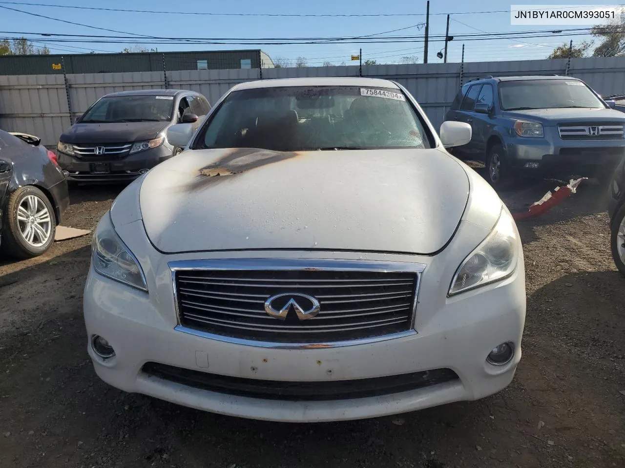 2012 Infiniti M37 X VIN: JN1BY1AR0CM393051 Lot: 75844304