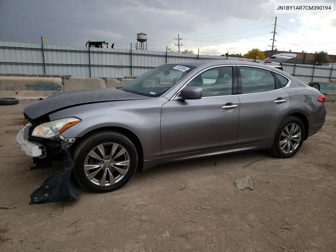 2012 Infiniti M37 X VIN: JN1BY1AR7CM390194 Lot: 76326584