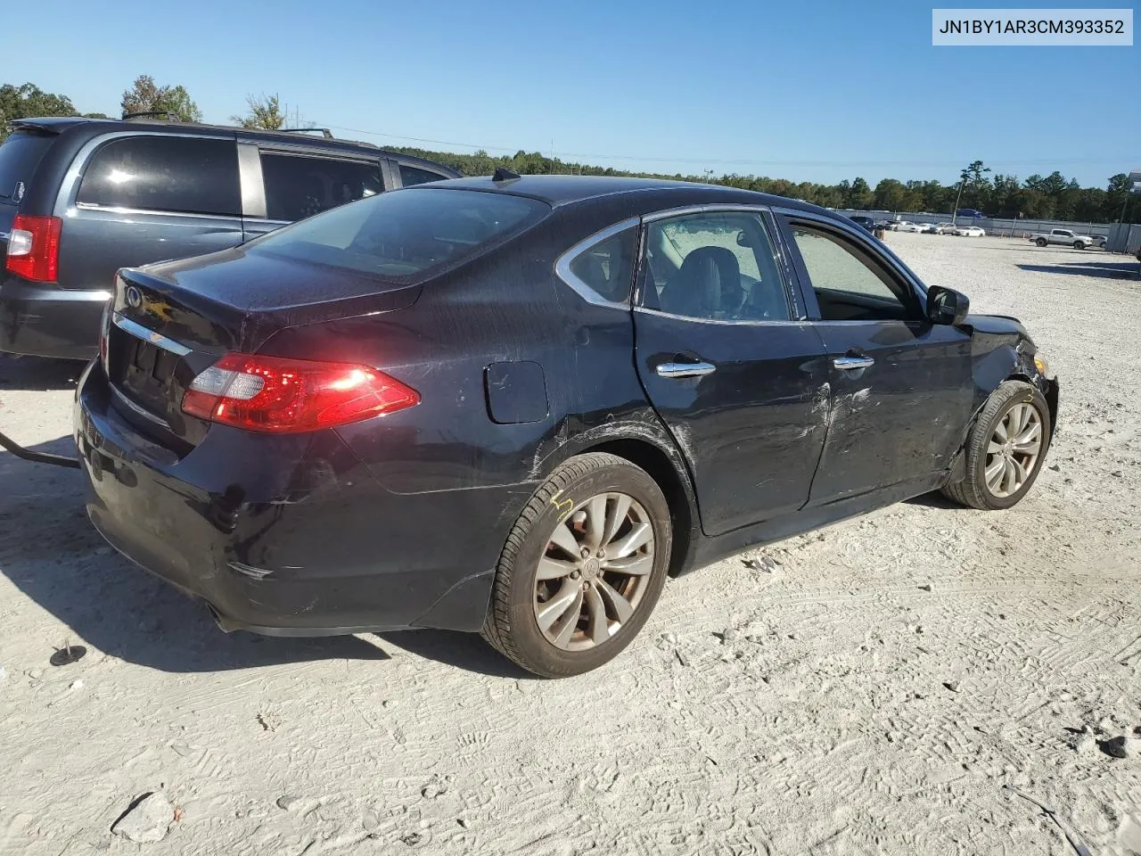 2012 Infiniti M37 X VIN: JN1BY1AR3CM393352 Lot: 76576554