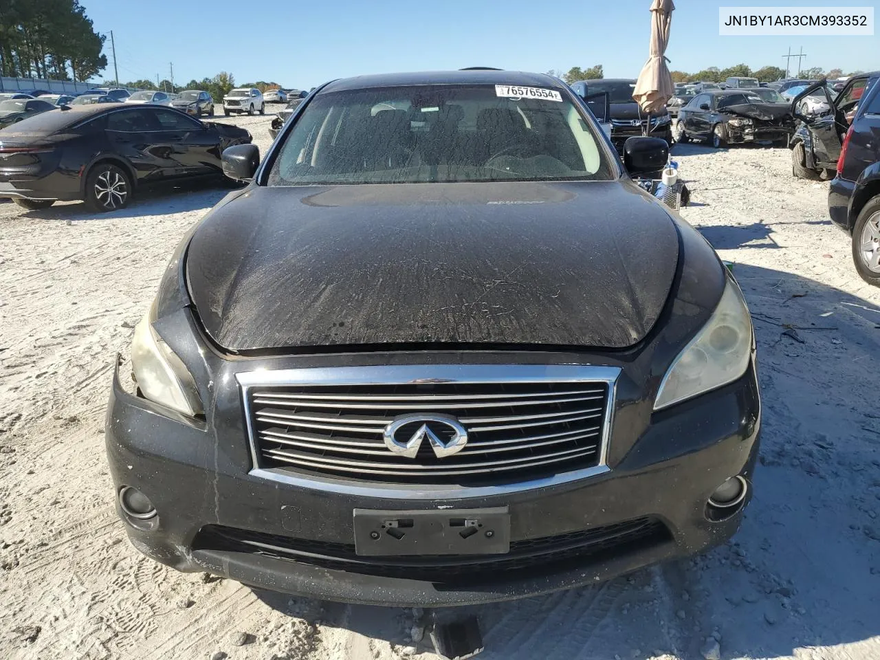 2012 Infiniti M37 X VIN: JN1BY1AR3CM393352 Lot: 76576554