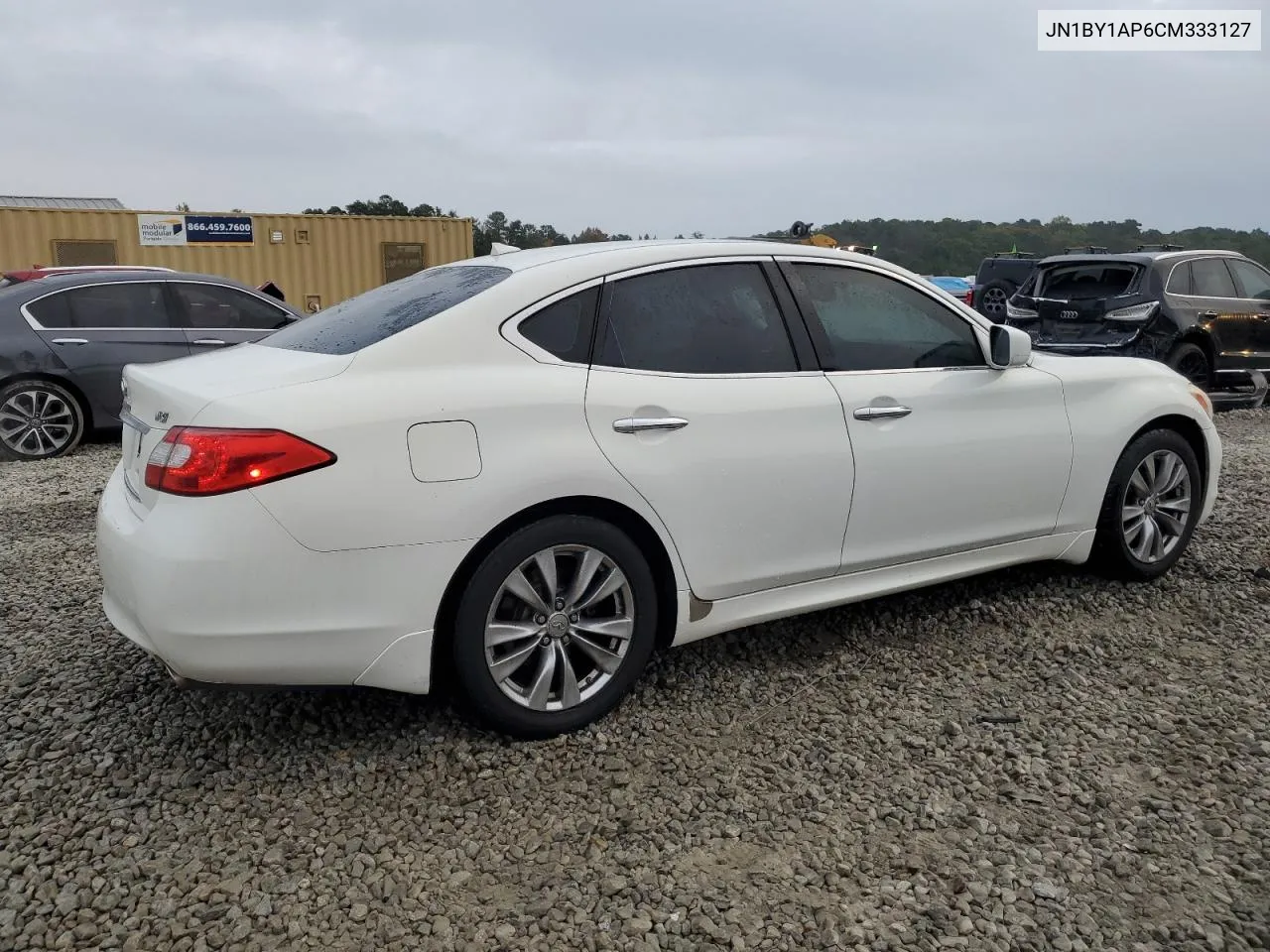 2012 Infiniti M37 VIN: JN1BY1AP6CM333127 Lot: 78222284