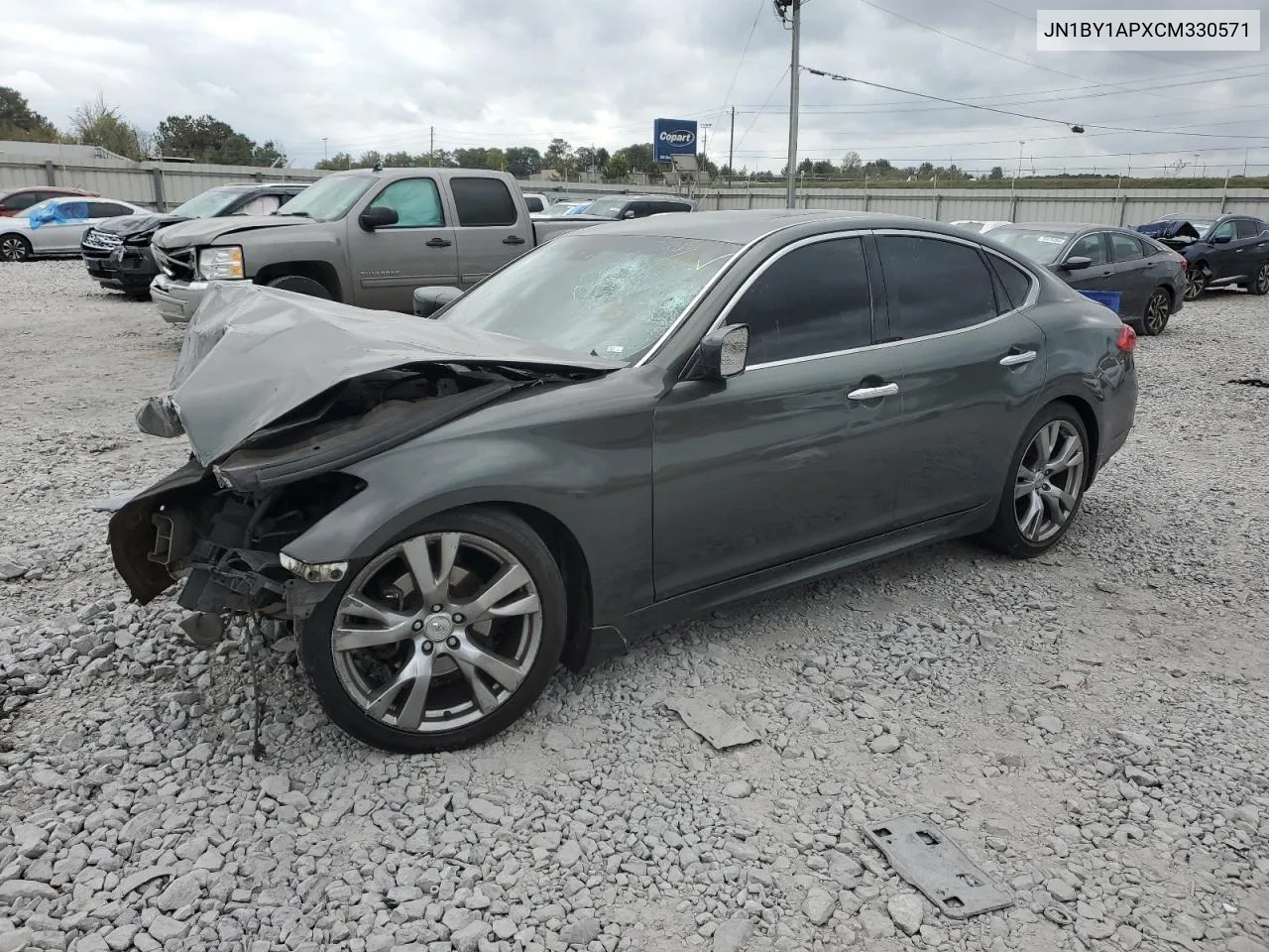 2012 Infiniti M37 VIN: JN1BY1APXCM330571 Lot: 78405274