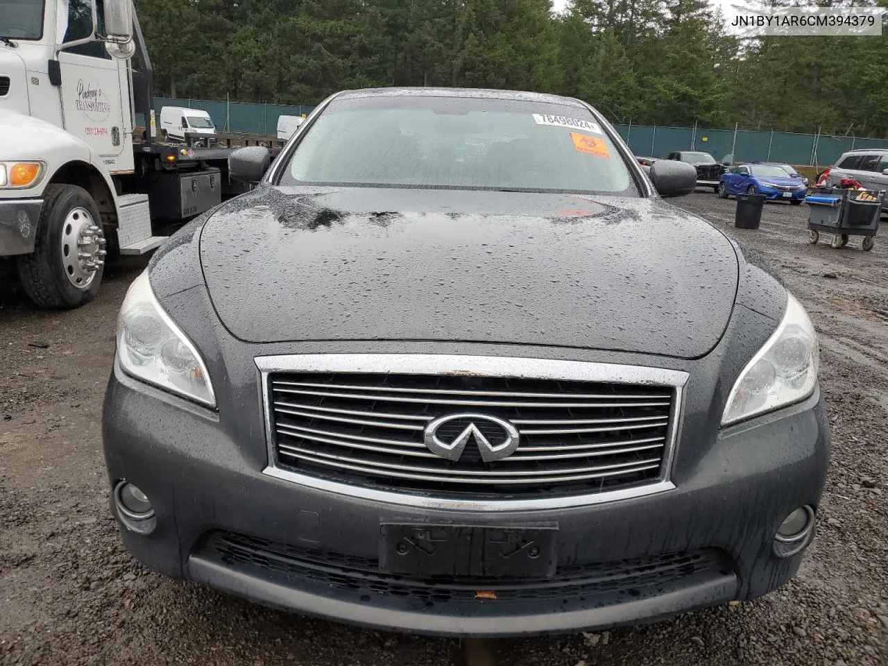 2012 Infiniti M37 X VIN: JN1BY1AR6CM394379 Lot: 78498024