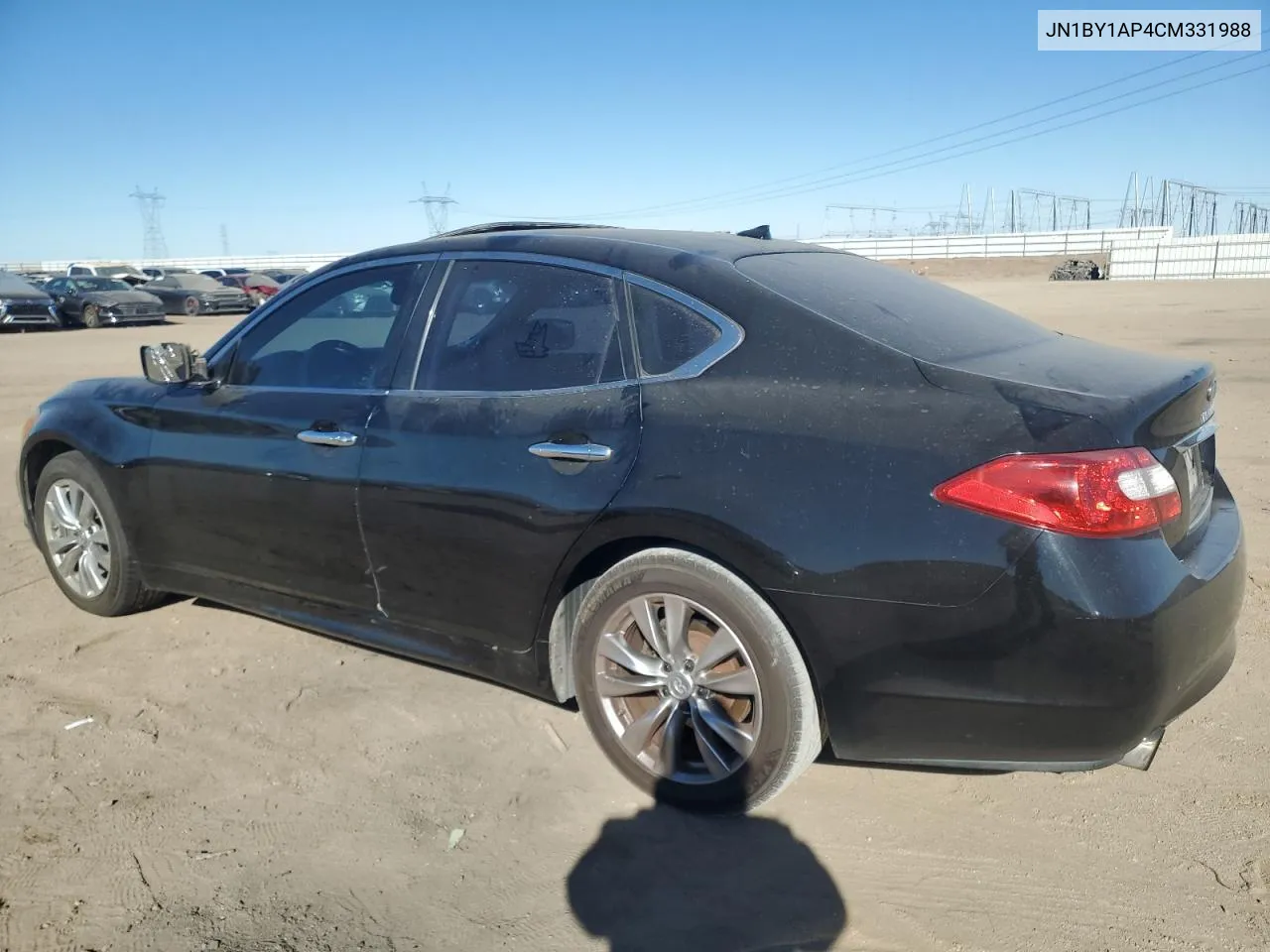 2012 Infiniti M37 VIN: JN1BY1AP4CM331988 Lot: 80298104