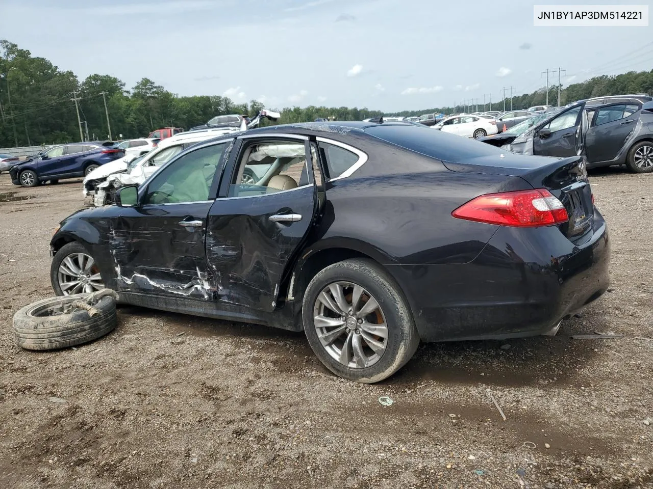 2013 Infiniti M37 VIN: JN1BY1AP3DM514221 Lot: 64243274