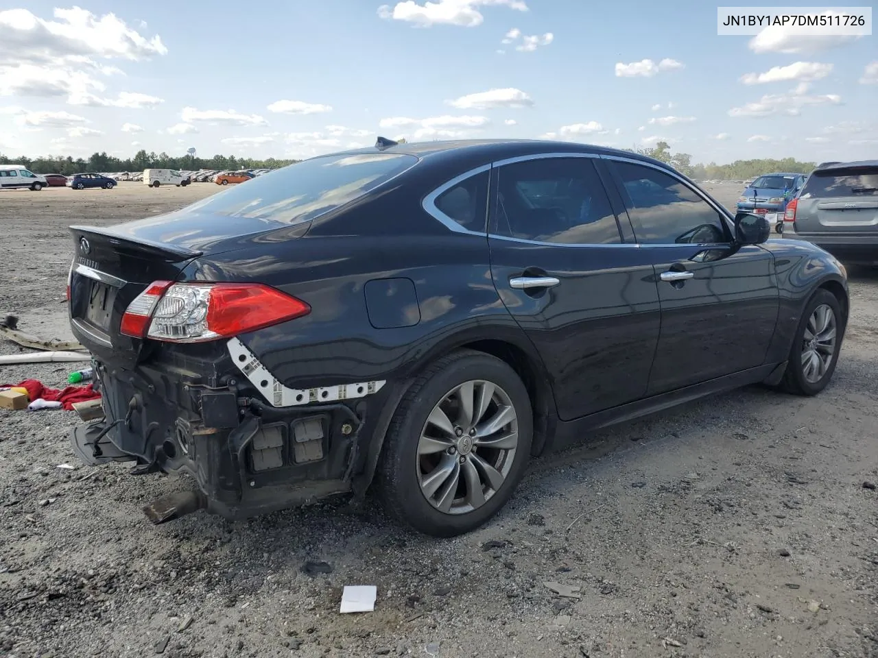 2013 Infiniti M37 VIN: JN1BY1AP7DM511726 Lot: 68350934