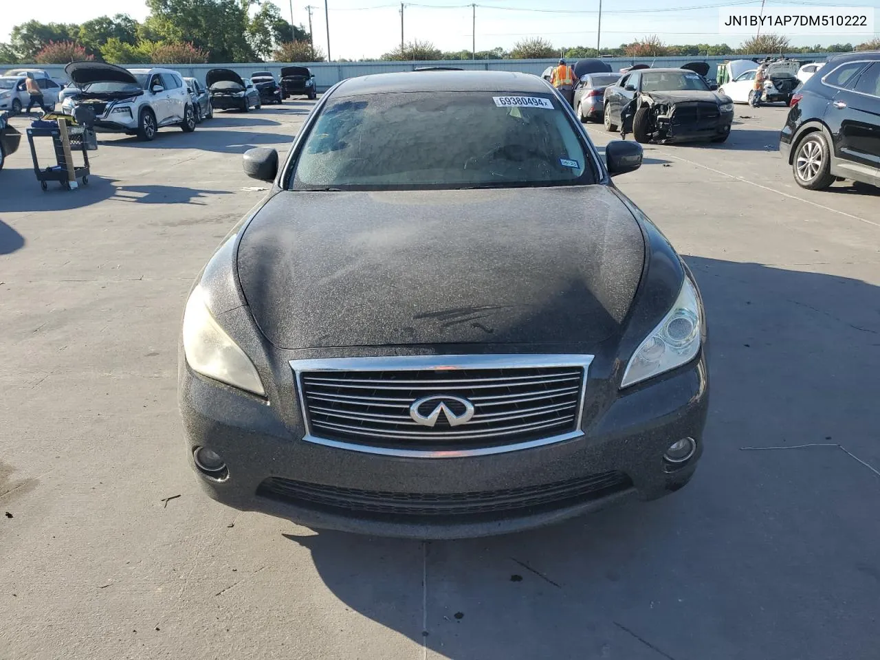 2013 Infiniti M37 VIN: JN1BY1AP7DM510222 Lot: 69380494