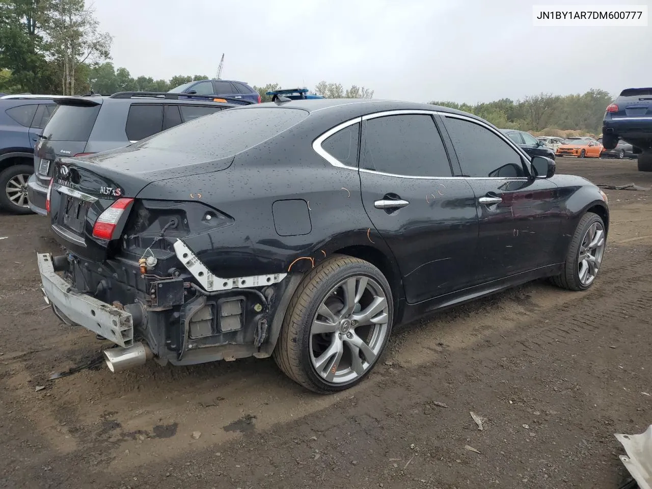 2013 Infiniti M37 X VIN: JN1BY1AR7DM600777 Lot: 73123544