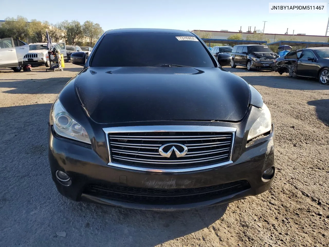 2013 Infiniti M37 VIN: JN1BY1AP9DM511467 Lot: 73783654