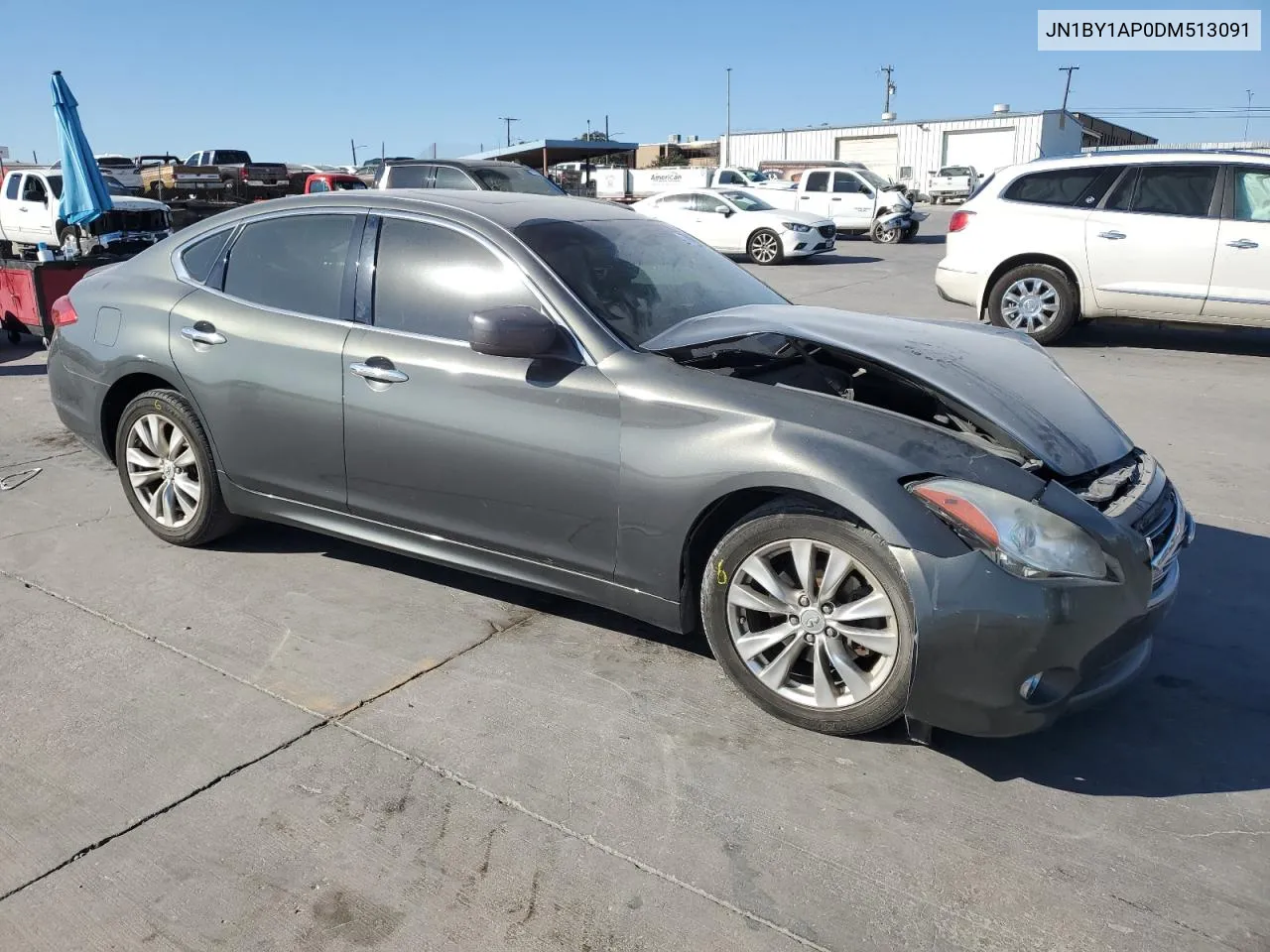 2013 Infiniti M37 VIN: JN1BY1AP0DM513091 Lot: 76168224