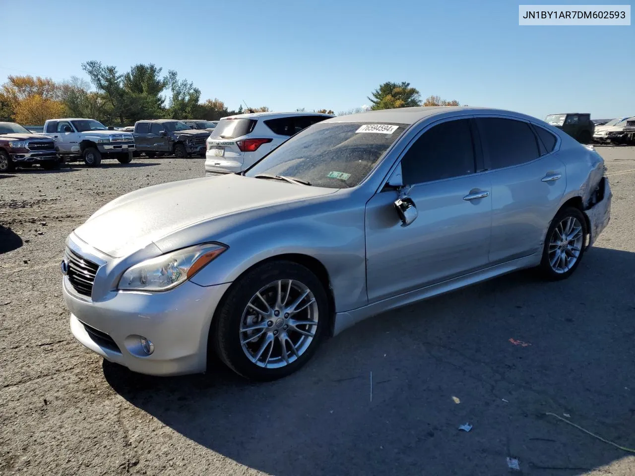 2013 Infiniti M37 X VIN: JN1BY1AR7DM602593 Lot: 76594594