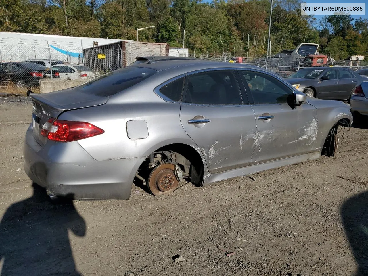 2013 Infiniti M37 X VIN: JN1BY1AR6DM600835 Lot: 76706754