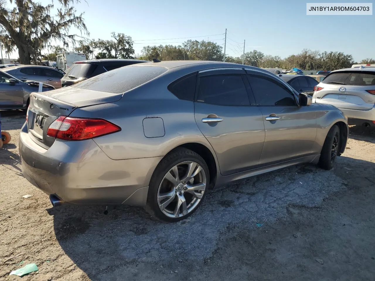 2013 Infiniti M37 X VIN: JN1BY1AR9DM604703 Lot: 77650014