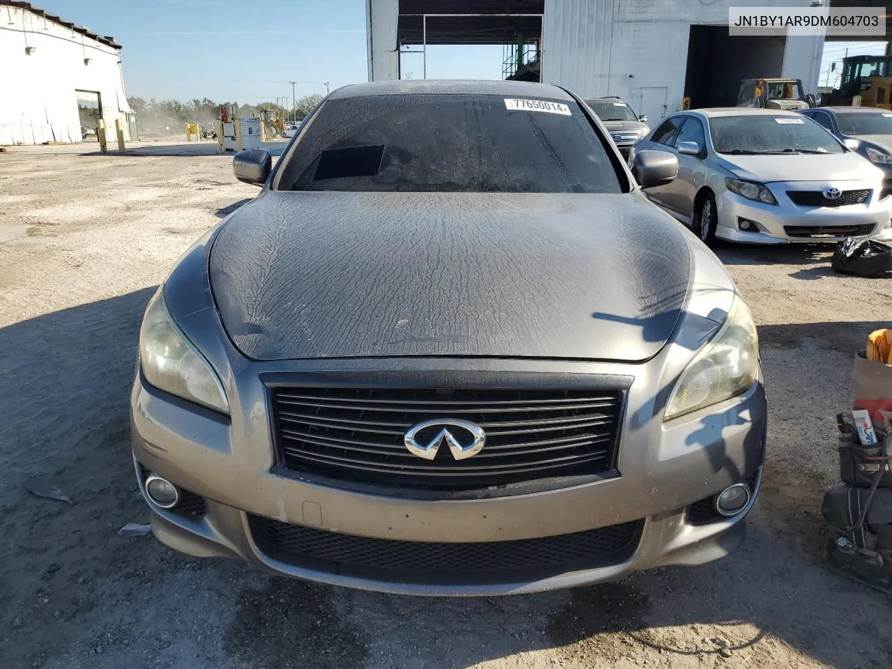 2013 Infiniti M37 X VIN: JN1BY1AR9DM604703 Lot: 77650014