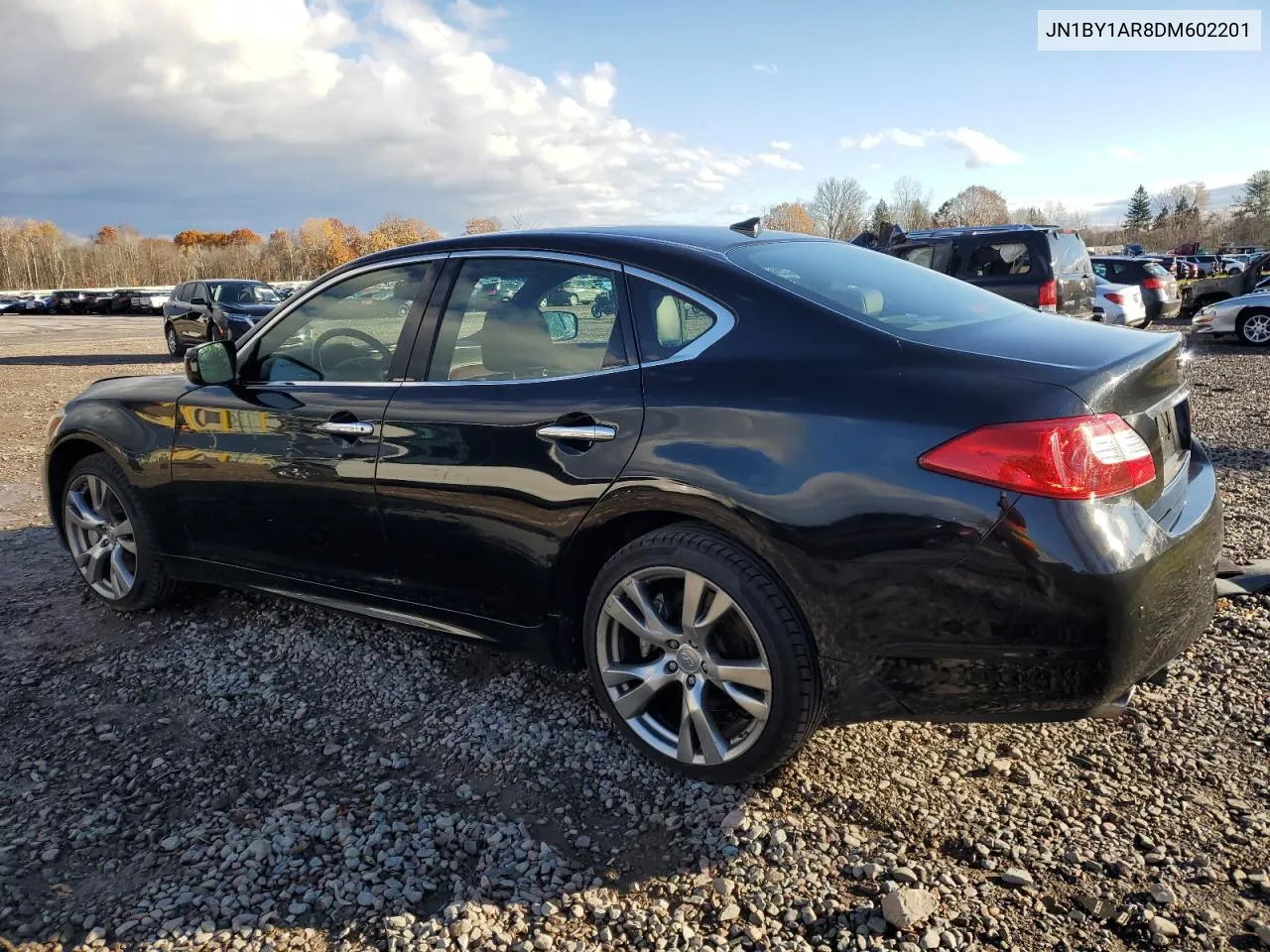 2013 Infiniti M37 X VIN: JN1BY1AR8DM602201 Lot: 78476914