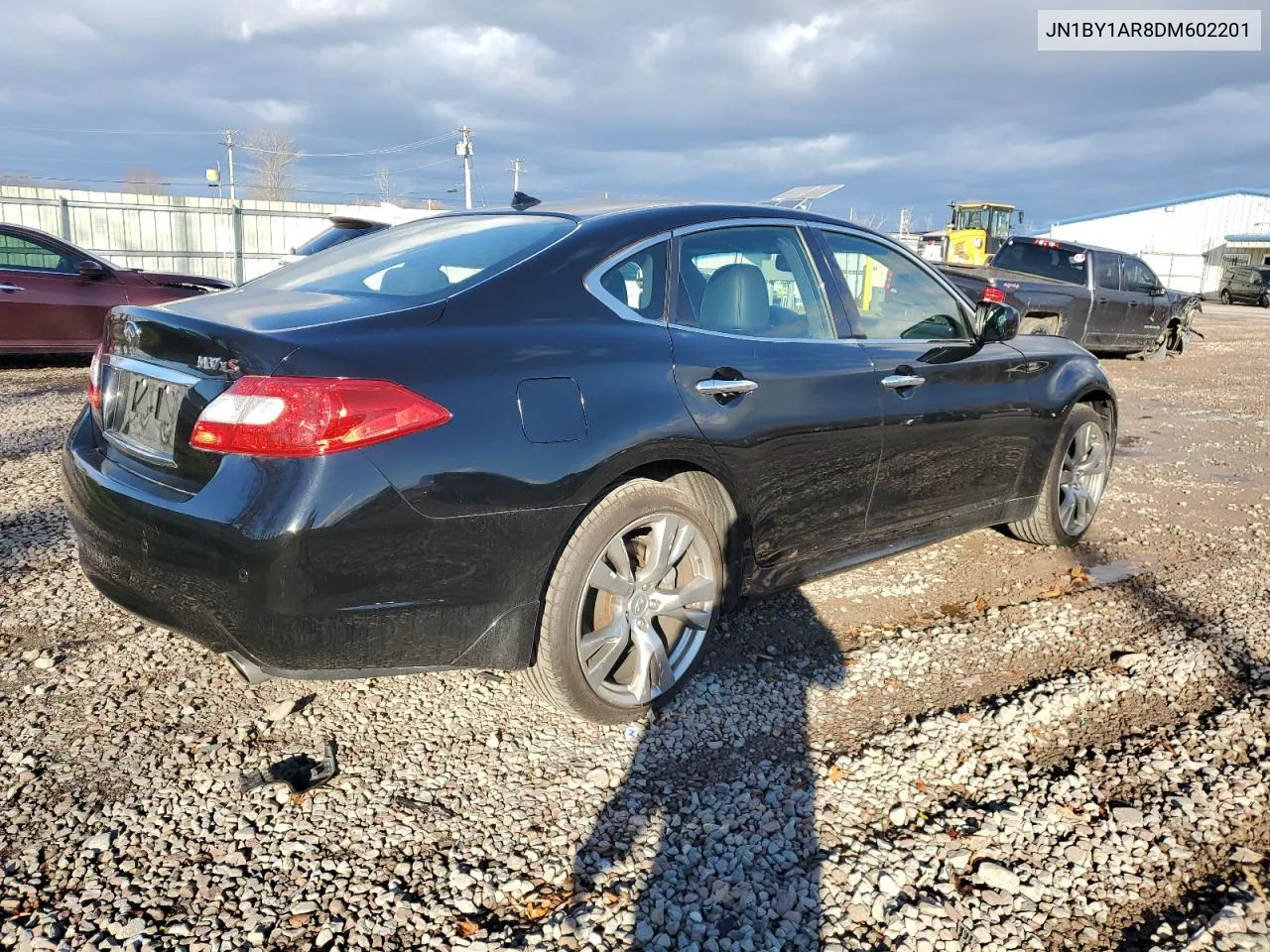 2013 Infiniti M37 X VIN: JN1BY1AR8DM602201 Lot: 78476914