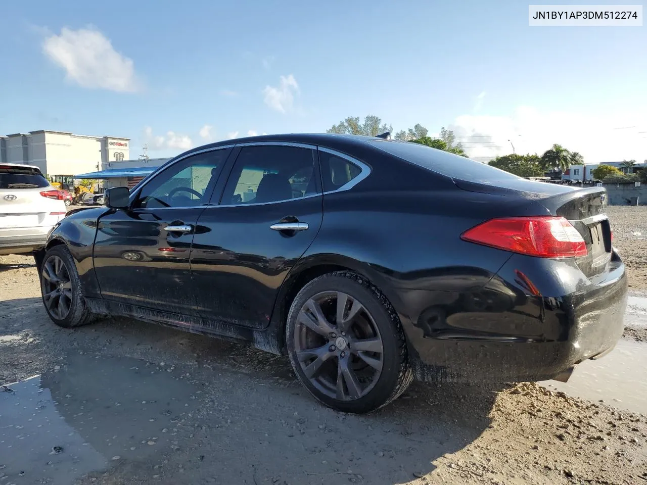 2013 Infiniti M37 VIN: JN1BY1AP3DM512274 Lot: 80187604