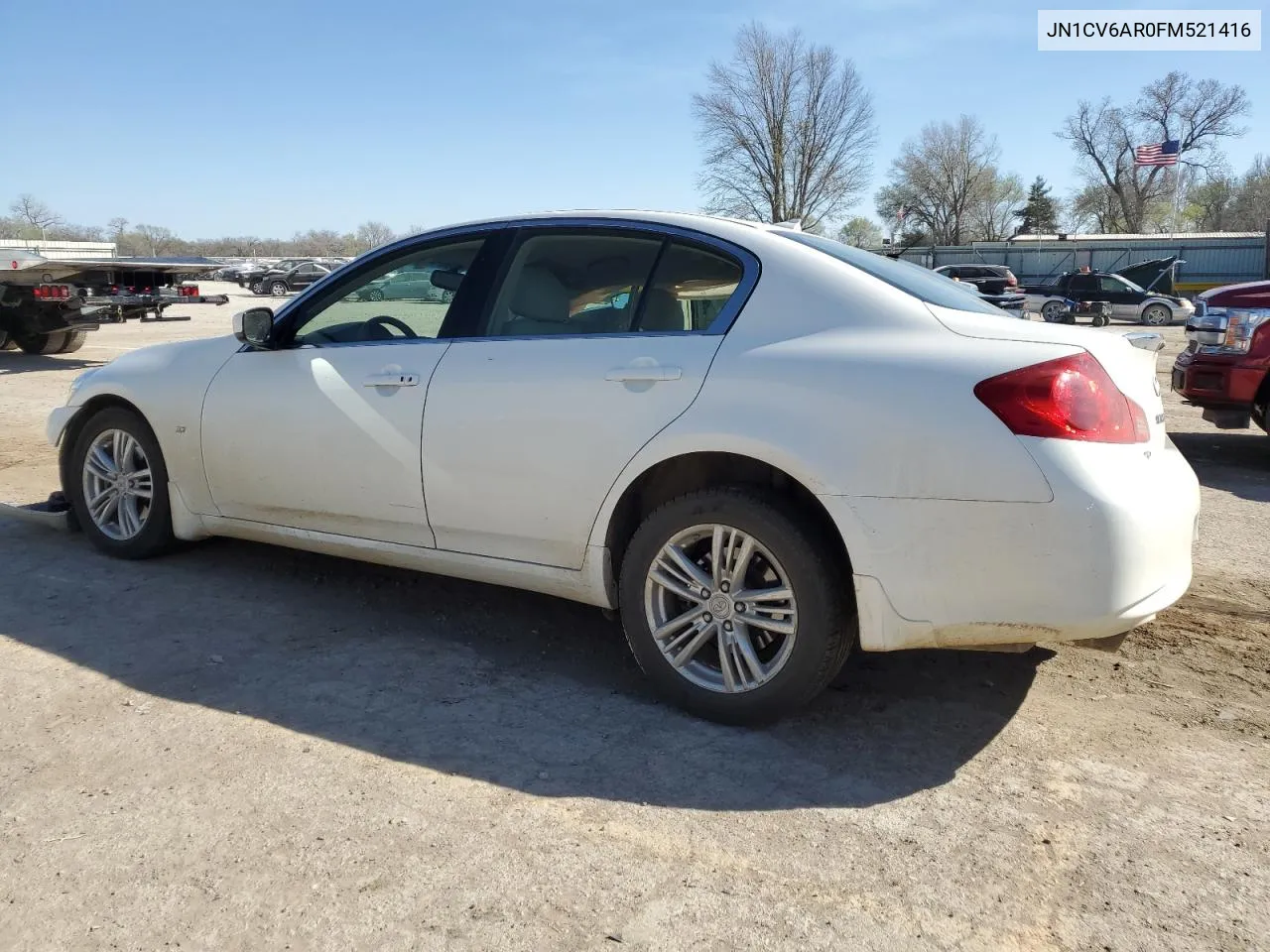 2015 Infiniti Q40 VIN: JN1CV6AR0FM521416 Lot: 54920634