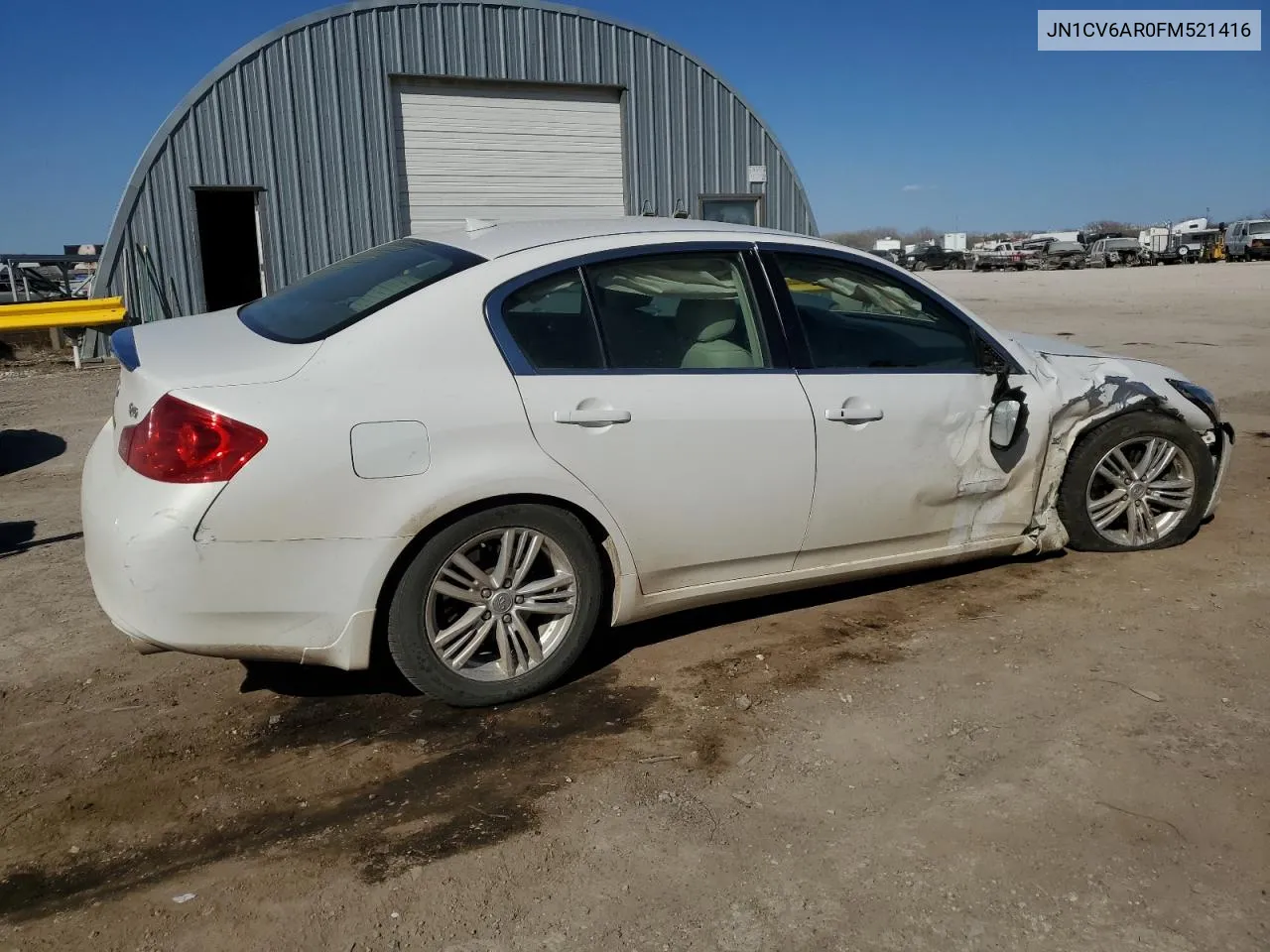 2015 Infiniti Q40 VIN: JN1CV6AR0FM521416 Lot: 54920634