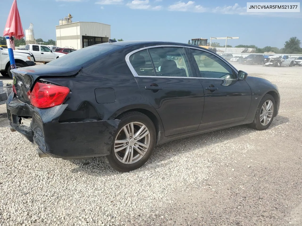 2015 Infiniti Q40 VIN: JN1CV6AR5FM521377 Lot: 62659104