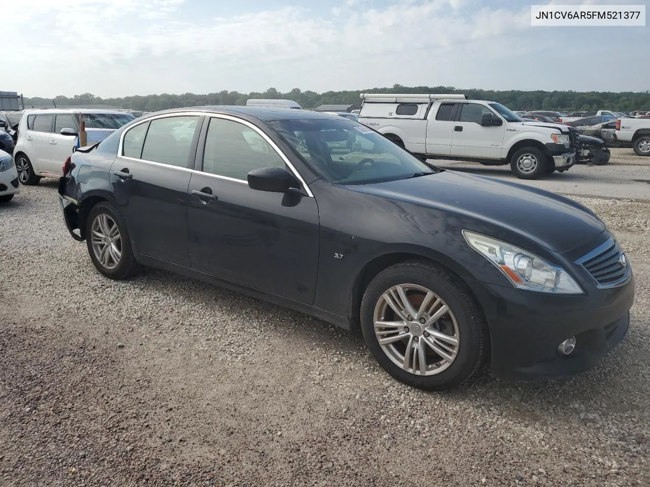 2015 Infiniti Q40 VIN: JN1CV6AR5FM521377 Lot: 62659104