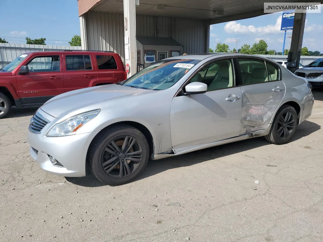 2015 Infiniti Q40 VIN: JN1CV6AR5FM521301 Lot: 62710154