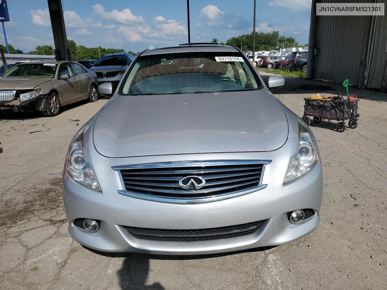 2015 Infiniti Q40 VIN: JN1CV6AR5FM521301 Lot: 62710154