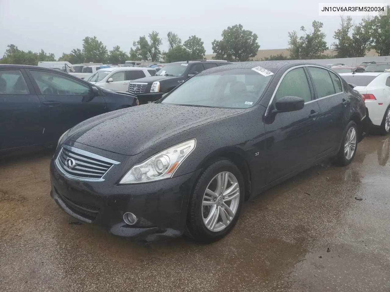 2015 Infiniti Q40 VIN: JN1CV6AR3FM520034 Lot: 62925714